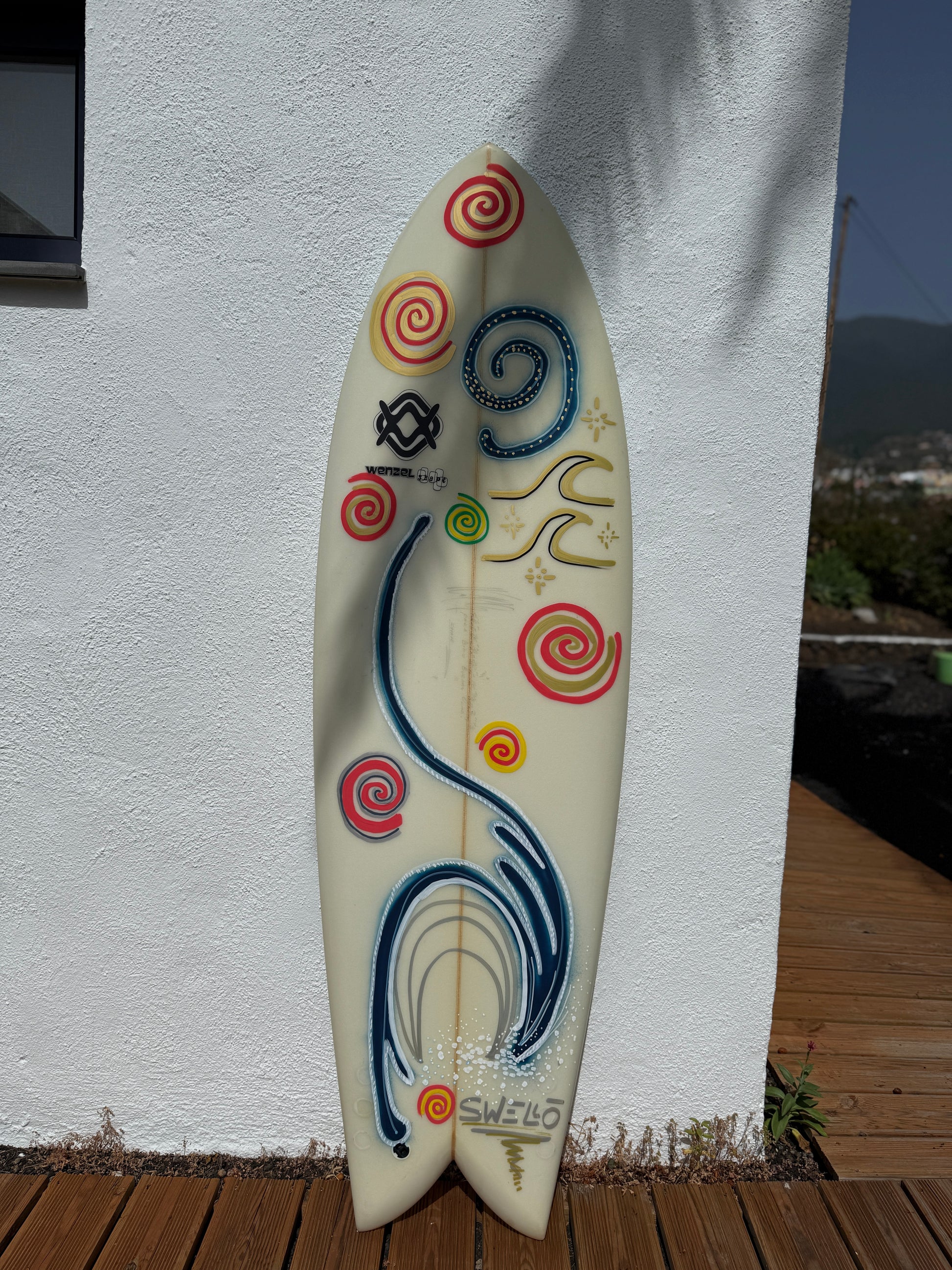 OG Wenzel Fish Surfboard by SWELLŌ