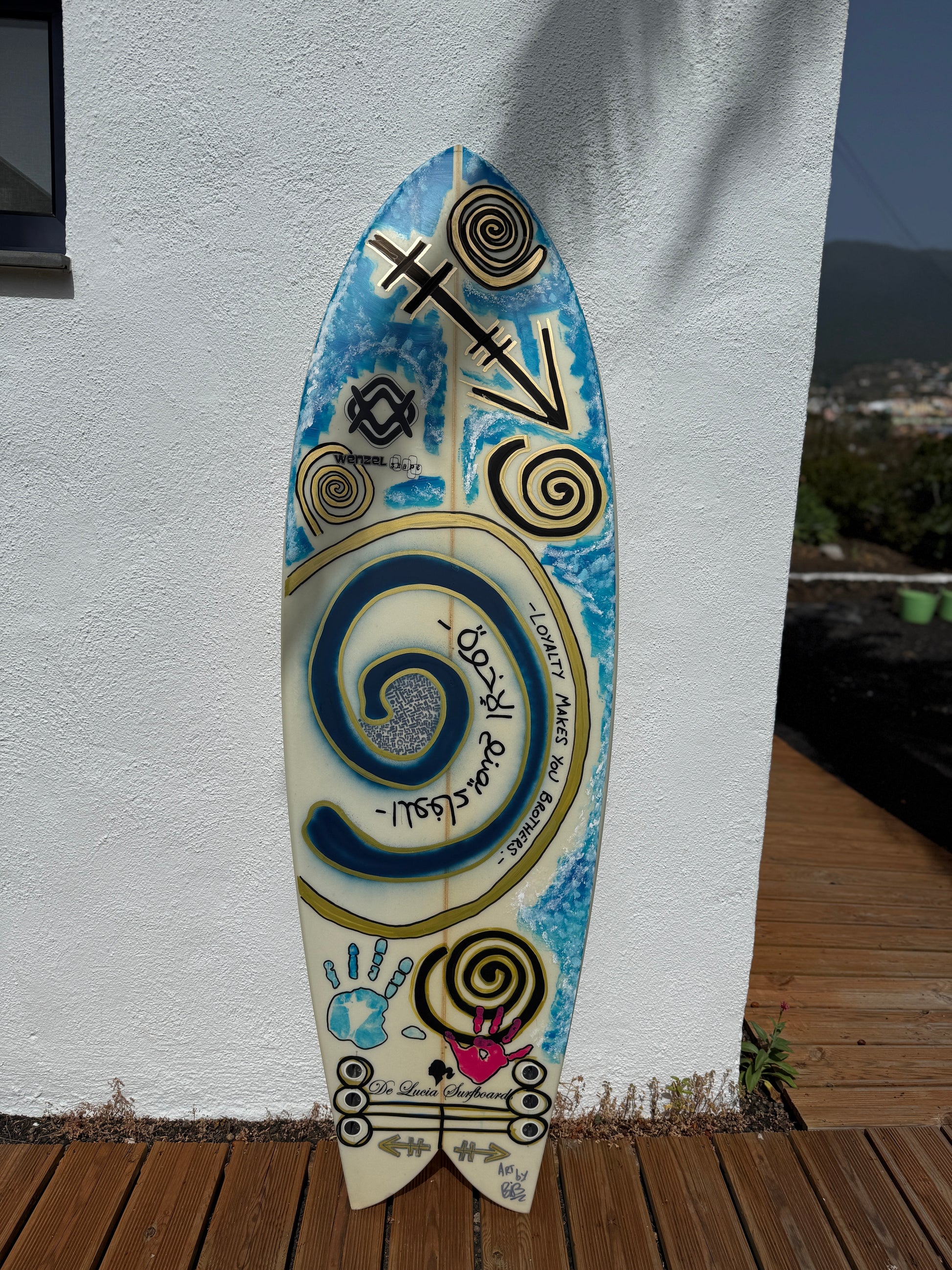 OG Wenzel Fish Surfboard by SWELLŌ