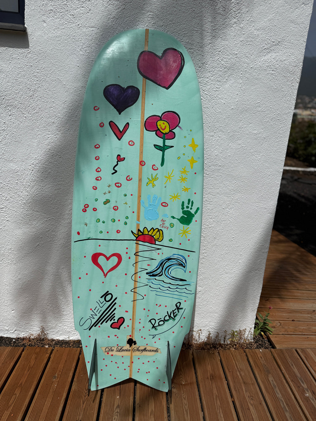 OG Wenzel MiniSimmons Surfboard by SWELLŌ