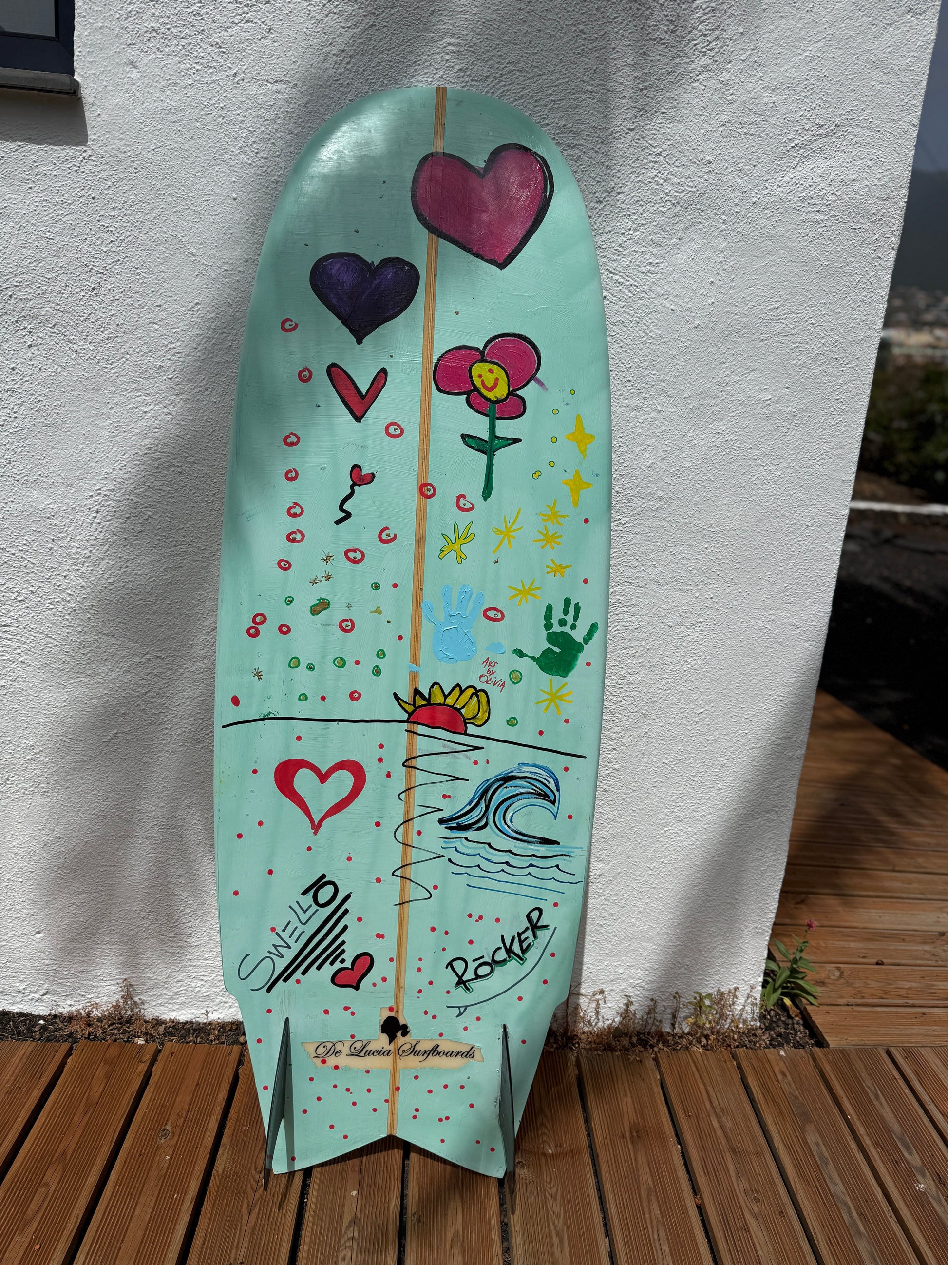 OG Wenzel MiniSimmons Surfboard by SWELLŌ