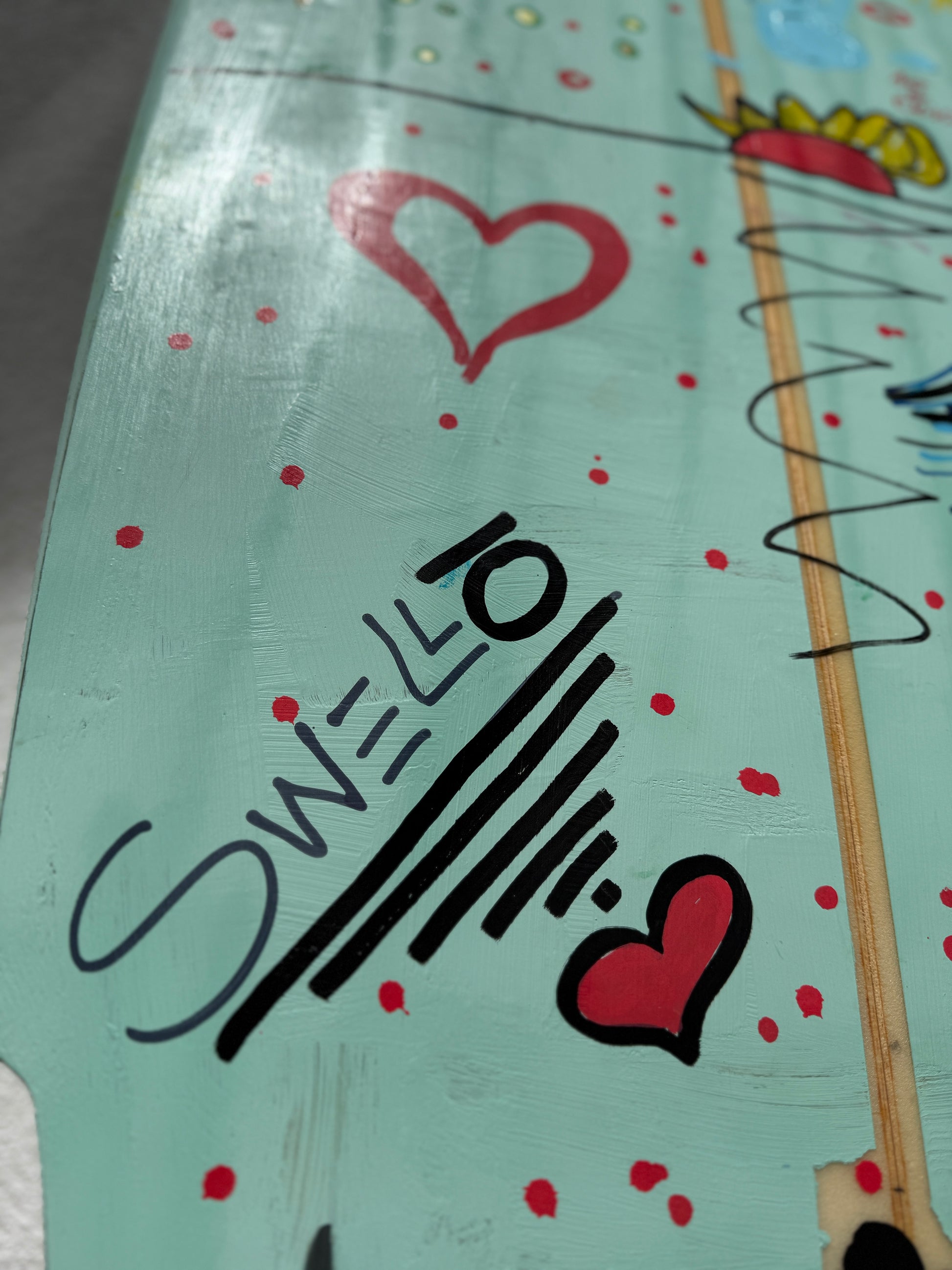 OG Wenzel MiniSimmons Surfboard by SWELLŌ